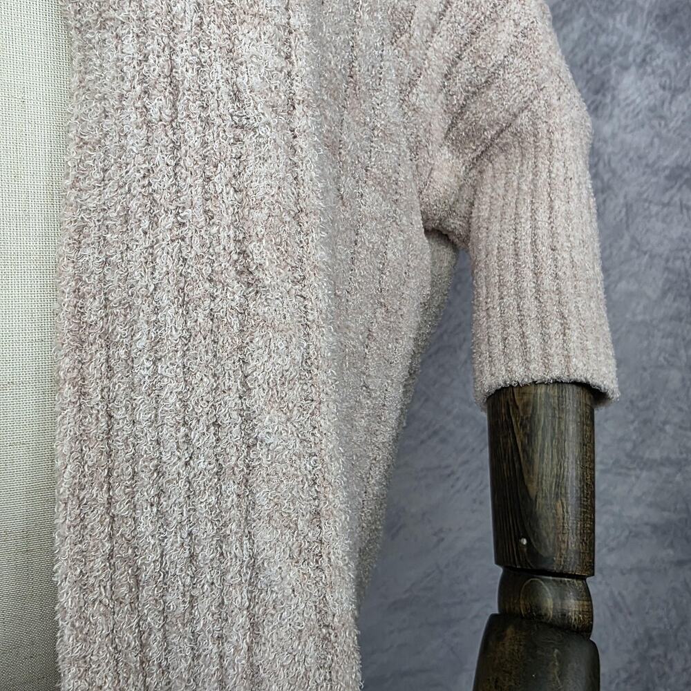 Barefoot Dreams Sweater Womens XXS XS Pink CozyChic Lite Batwing Knit Cardigan - Picture 4 of 12